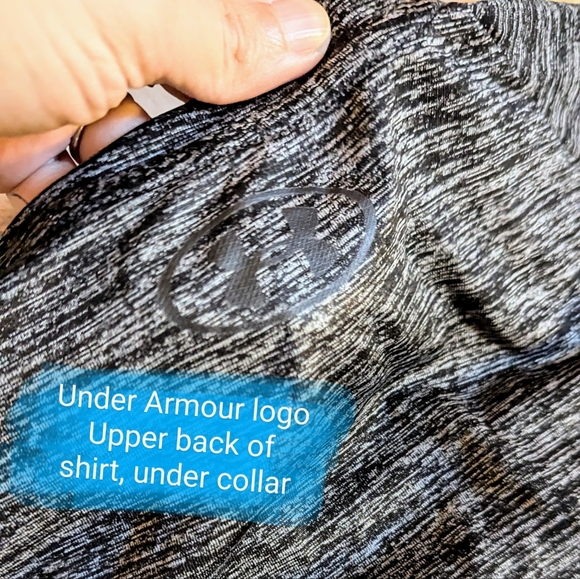 Under Armour Men's Size XXL, EUC Tech Tee Loose fit, heather grey workout shirt - Picture 14 of 14